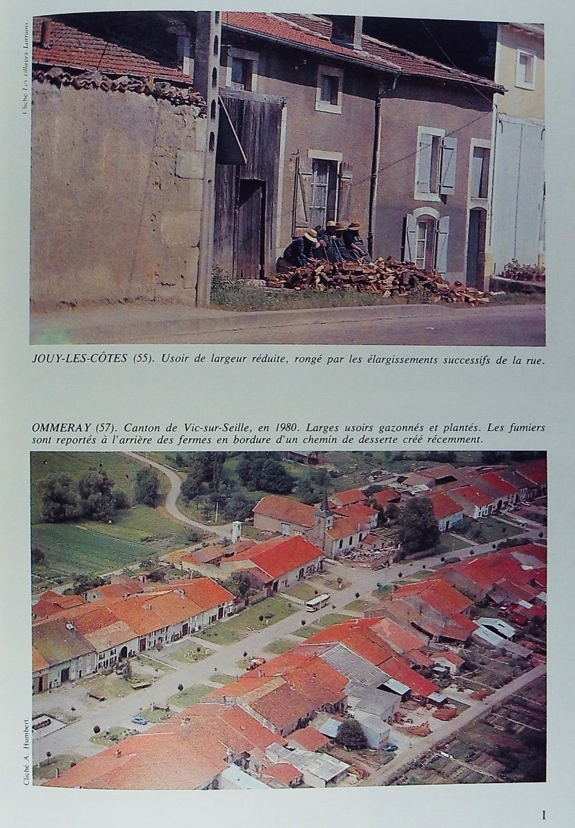 Villages And Houses Of Lorraine. Nancy, Pun And Serpenoise, 1982, Paperback.-photo-1