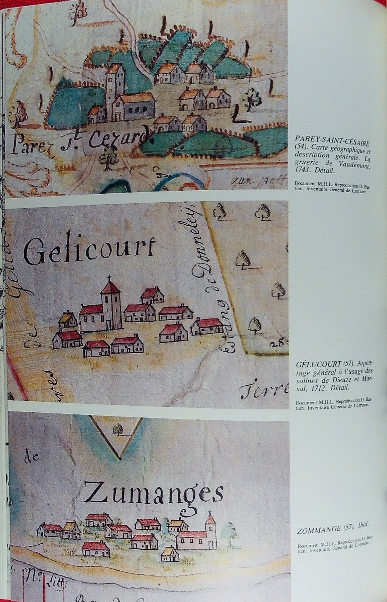 Villages And Houses Of Lorraine. Nancy, Pun And Serpenoise, 1982, Paperback.-photo-3