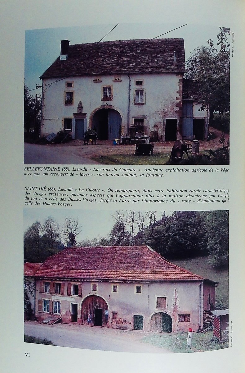 Villages And Houses Of Lorraine. Nancy, Pun And Serpenoise, 1982, Paperback.-photo-5