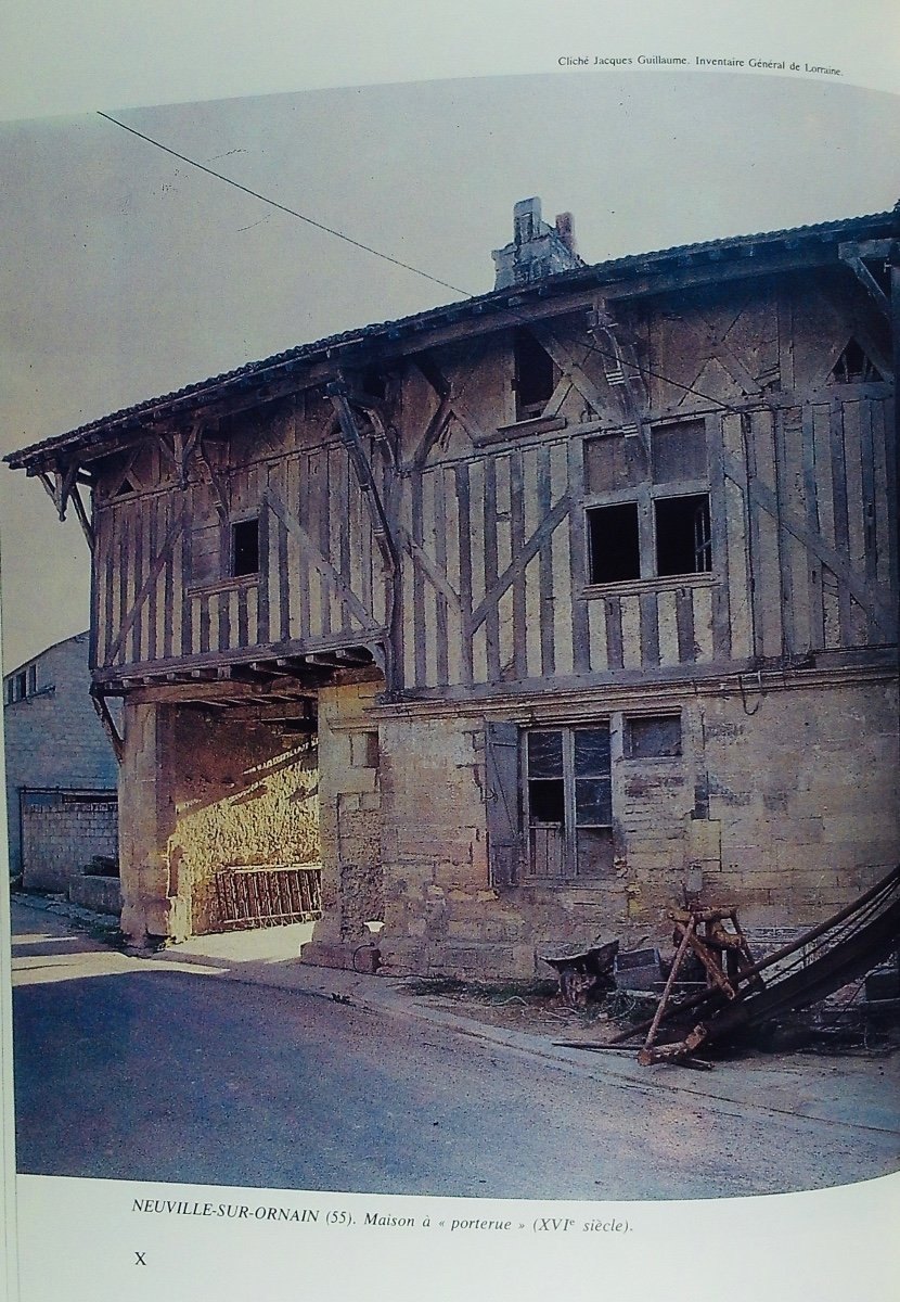 Villages And Houses Of Lorraine. Nancy, Pun And Serpenoise, 1982, Paperback.-photo-6