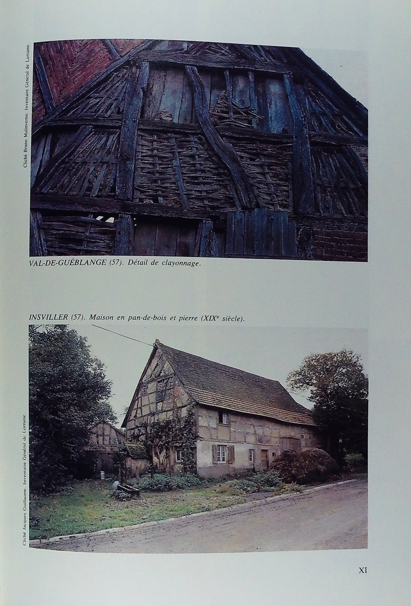 Villages And Houses Of Lorraine. Nancy, Pun And Serpenoise, 1982, Paperback.-photo-7