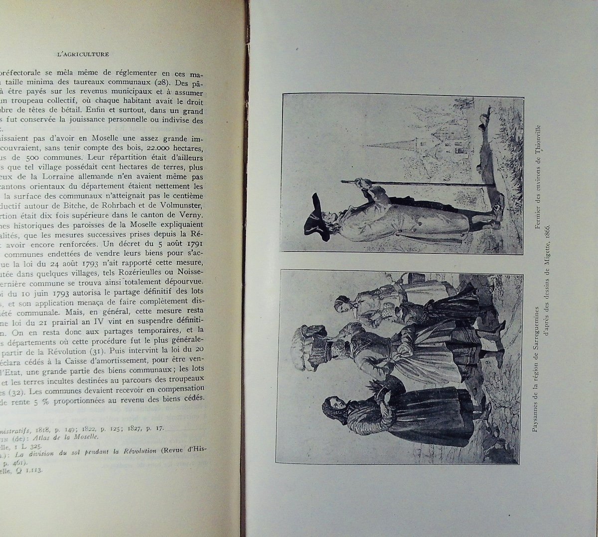 CONTAMINE (Henri) - Metz et la Moselle de 1814 à 1870. Nancy, 1932, 2 volumes.-photo-4
