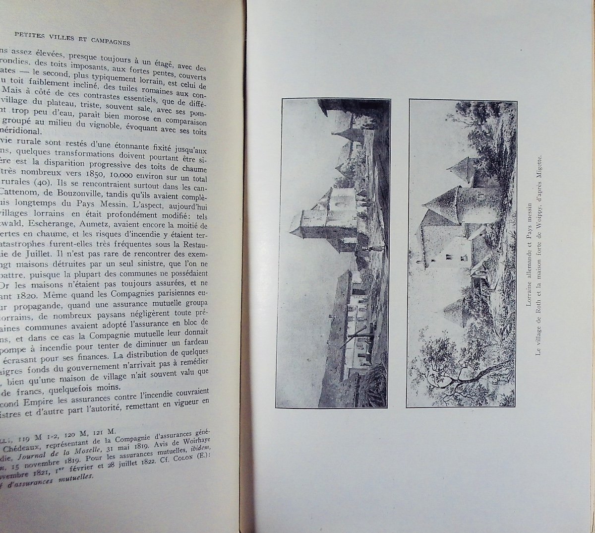 CONTAMINE (Henri) - Metz et la Moselle de 1814 à 1870. Nancy, 1932, 2 volumes.-photo-1
