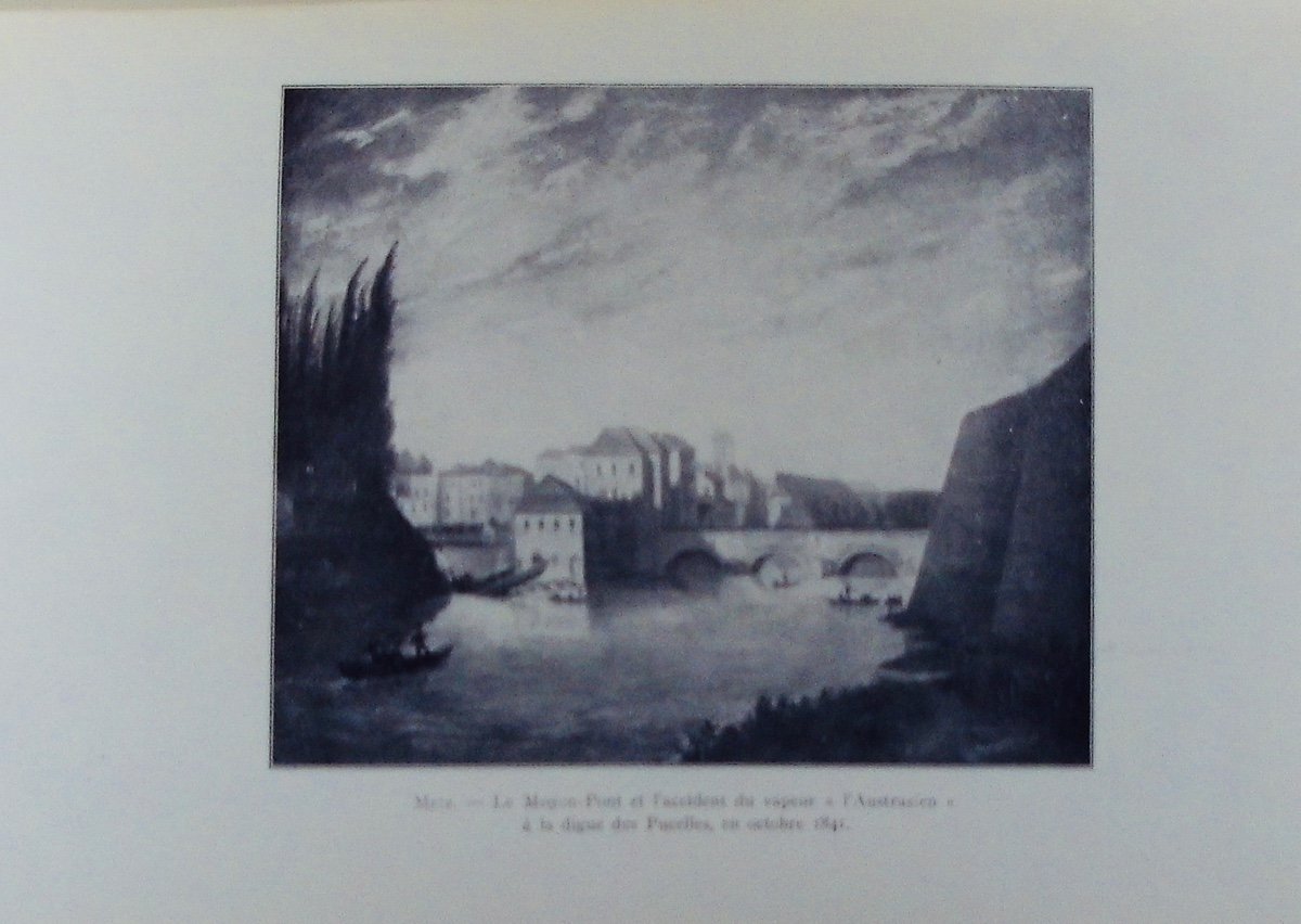 CONTAMINE (Henri) - Metz et la Moselle de 1814 à 1870. Nancy, 1932, 2 volumes.-photo-6