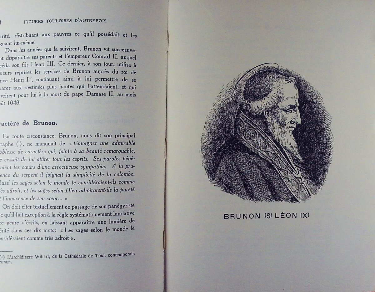 CORDIER (Jacques) - Figures touloises d'autrefois. Imprimerie Touloise, Istra, 1934, broché.-photo-1