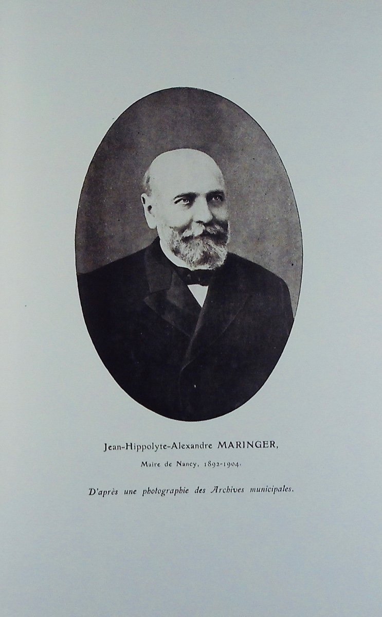 Denis (paul) - The Municipalities Of Nancy (1790-1910). A. Crépin-leblond, Printer, 1910.-photo-1