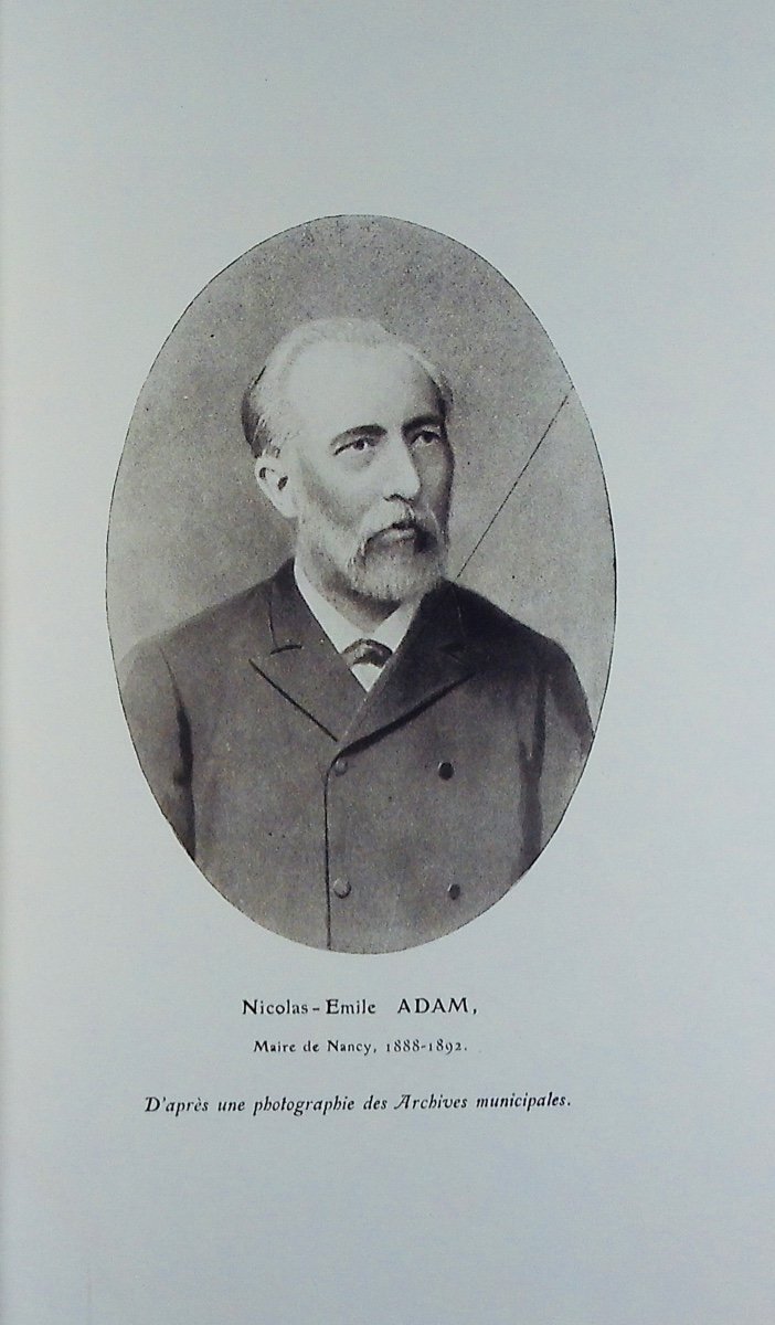 DENIS (Paul) - Les Municipalités de Nancy (1790-1910). A. Crépin-Leblond, Imprimeur, 1910.-photo-2