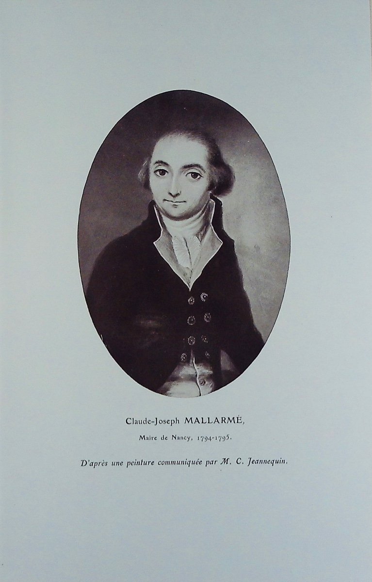 DENIS (Paul) - Les Municipalités de Nancy (1790-1910). A. Crépin-Leblond, Imprimeur, 1910.-photo-3