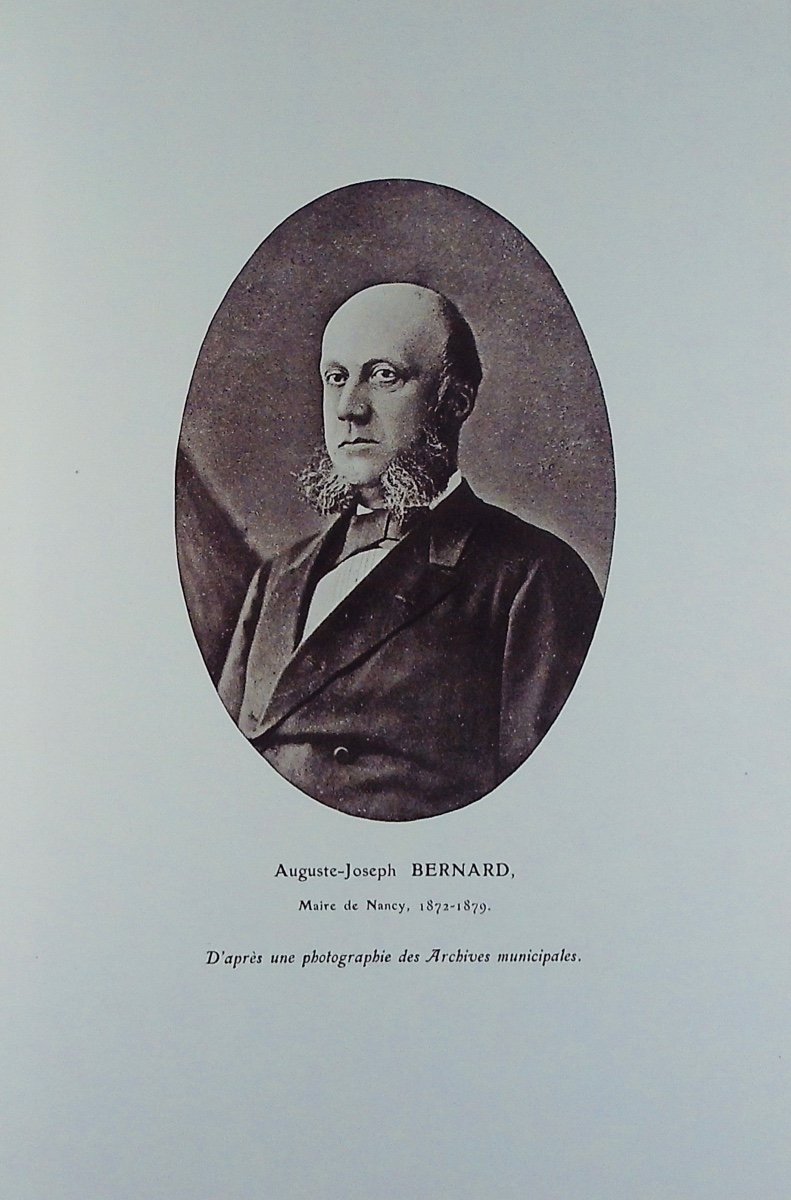 DENIS (Paul) - Les Municipalités de Nancy (1790-1910). A. Crépin-Leblond, Imprimeur, 1910.-photo-4