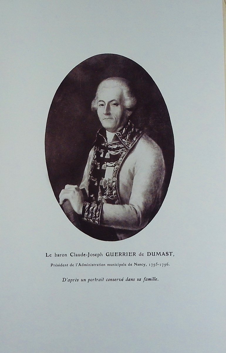 DENIS (Paul) - Les Municipalités de Nancy (1790-1910). A. Crépin-Leblond, Imprimeur, 1910.-photo-5