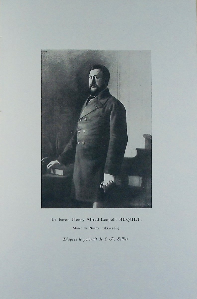 DENIS (Paul) - Les Municipalités de Nancy (1790-1910). A. Crépin-Leblond, Imprimeur, 1910.-photo-7