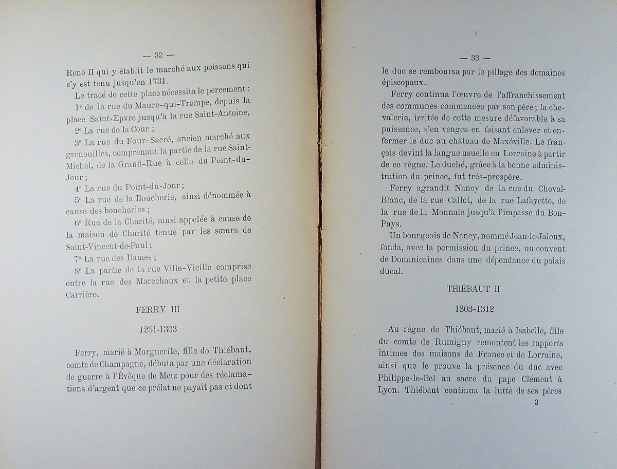Digot (paul) - The Dukes Of Lorraine And Nancy. Ed. André, Editor, 1881, Paperback, With Delivery.-photo-8