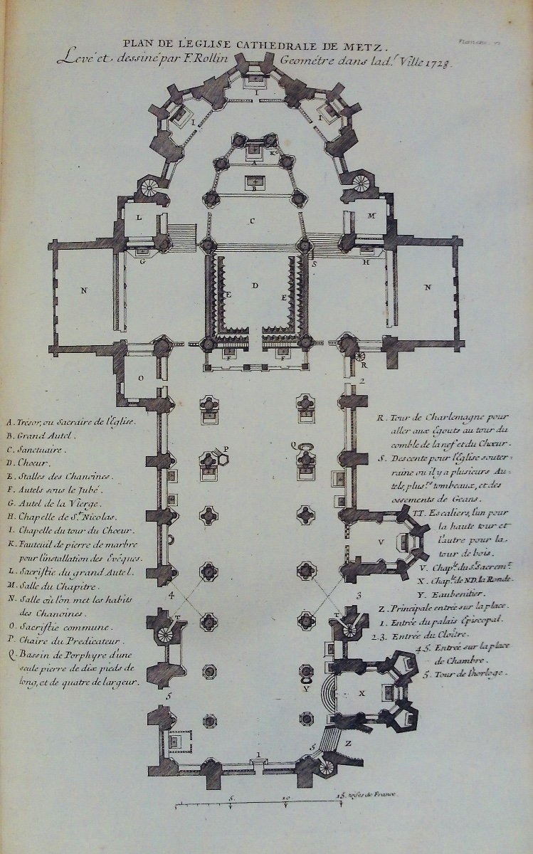 DOM CALMET (Augustin) - Histoire ecclésiastique et civile de Lorraine. 1728, 3 volumes d'époque-photo-8