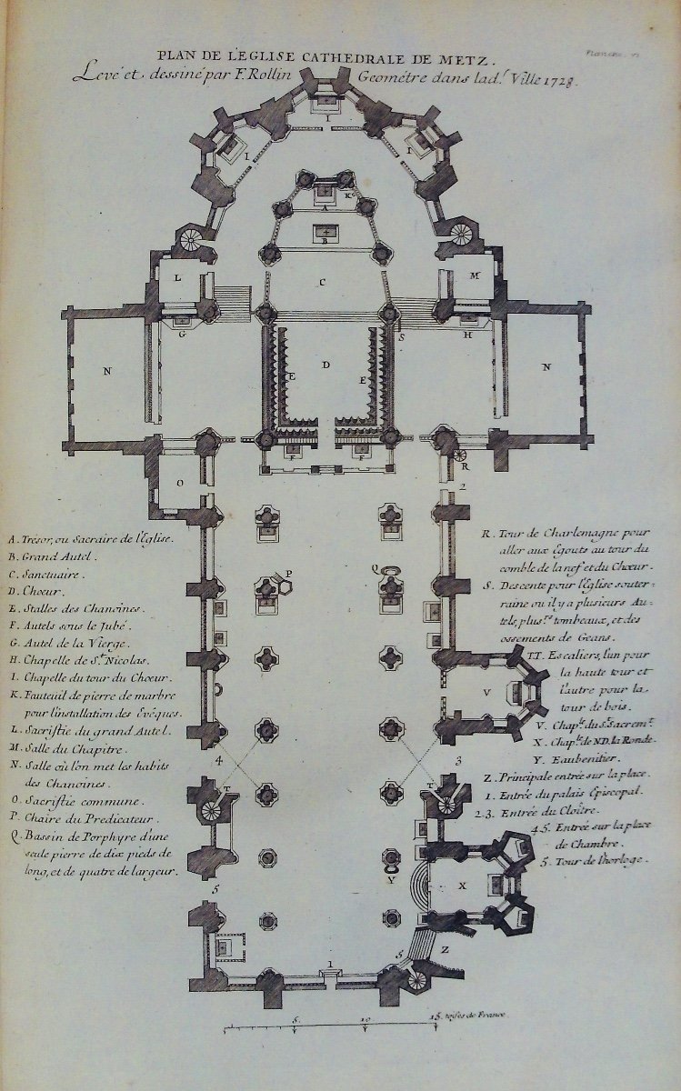 Dom Calmet (augustin) - Ecclesiastical And Civil History Of Lorraine. 1728, 3 Period Volumes-photo-8
