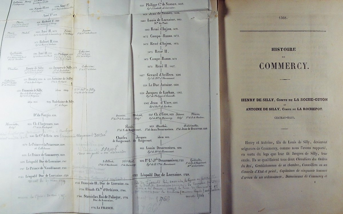 Dumont - History Of The Town And The Lords Of Commercy. Bar-le-duc, Numa Rolin, 1843.-photo-4