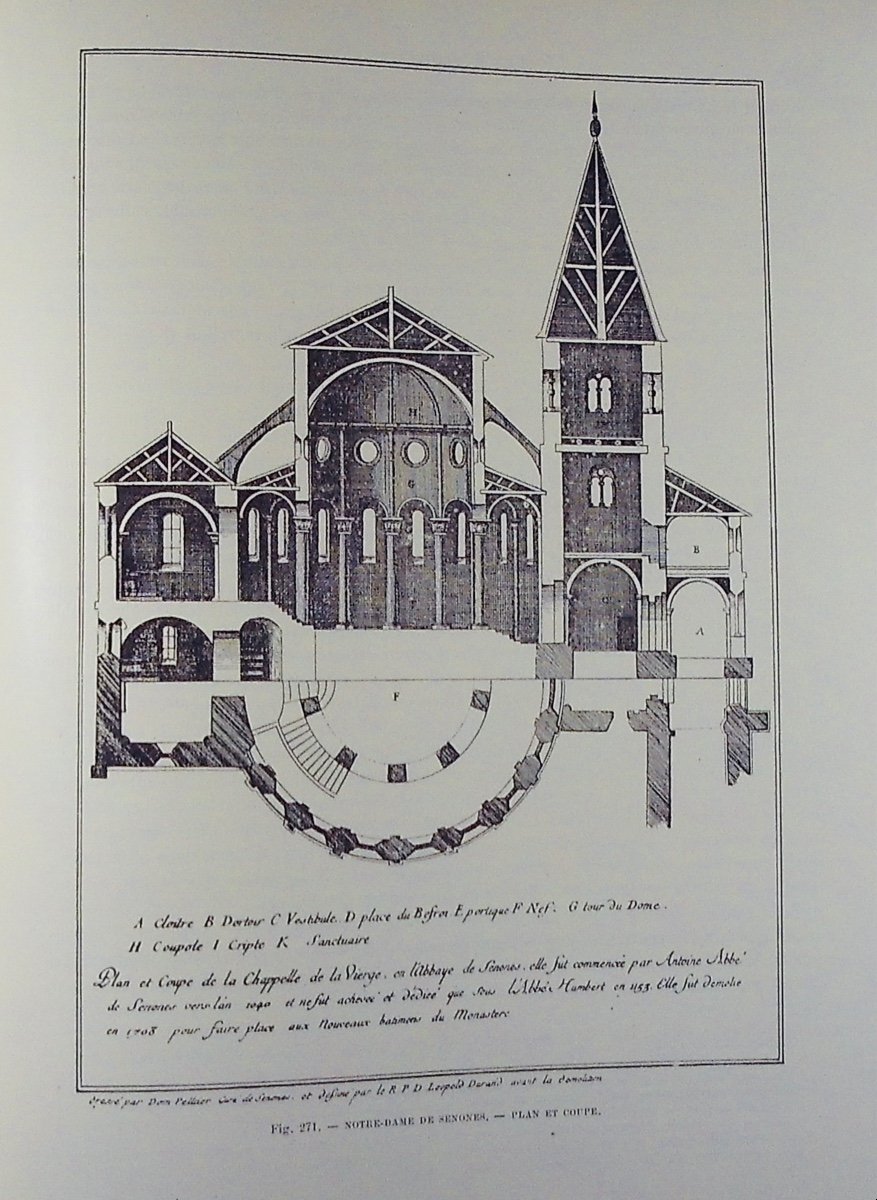 Durand (georges) - Romanesque Churches Of The Vosges. Paris, édouard Champion, 1913, Paperback.