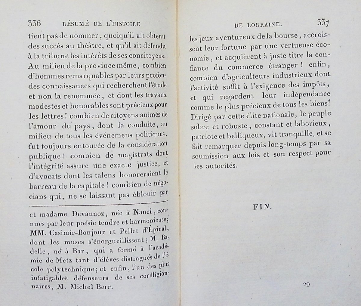 Etienne (henri) - Summary Of Lorraine's Story. Lecointe And Durey, 1825, Calfskin Binding.-photo-4
