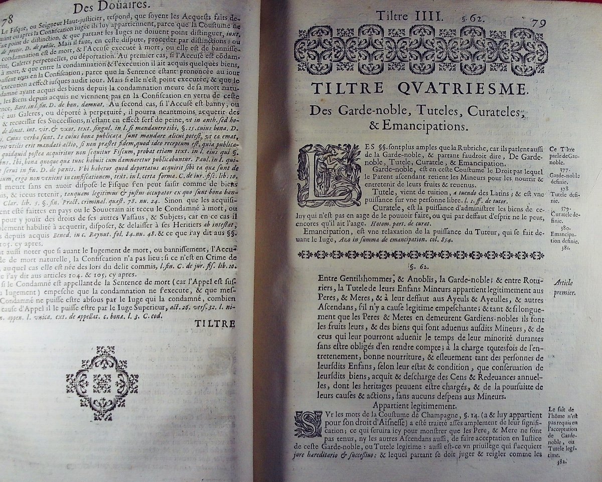 Abraham Fabert's Remarks On The General Customs Of The Duchy Of Lorraine. Metz, 1657.-photo-5