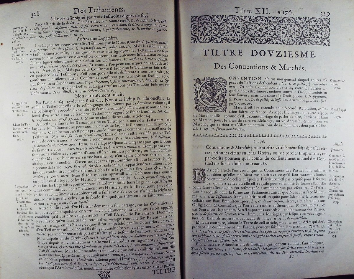 Abraham Fabert's Remarks On The General Customs Of The Duchy Of Lorraine. Metz, 1657.-photo-7