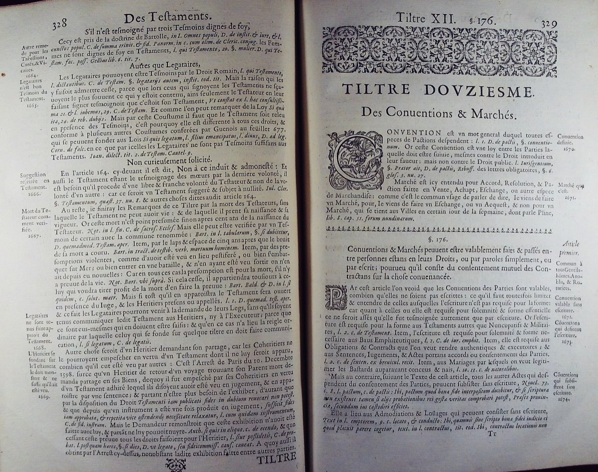 Les remarques d'Abraham Fabert, sur les coutumes générales du Duché de Lorraine. Metz, 1657.-photo-7