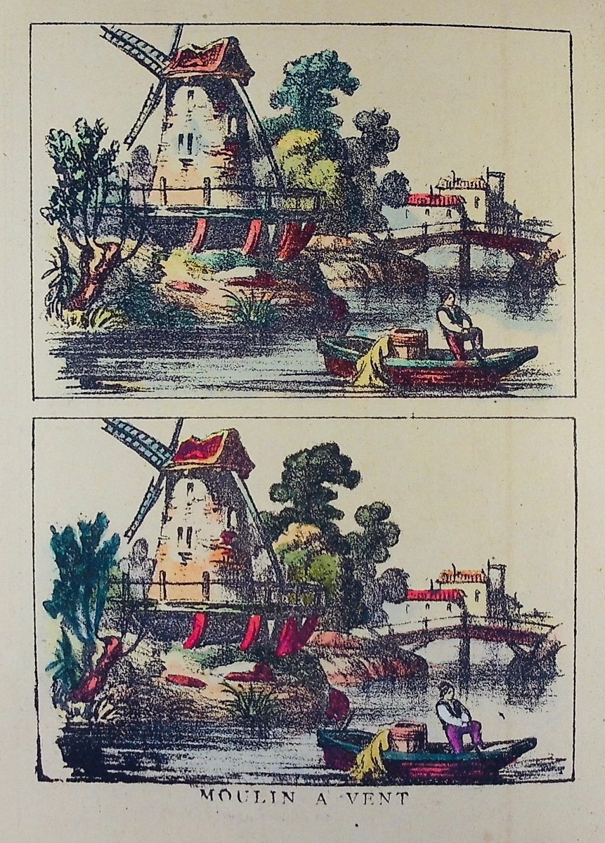 FAGONDE - Études de dessins et de peintures, n°3. Pont-à-Mousson, M. Vagné, vers 1840, broché.-photo-1