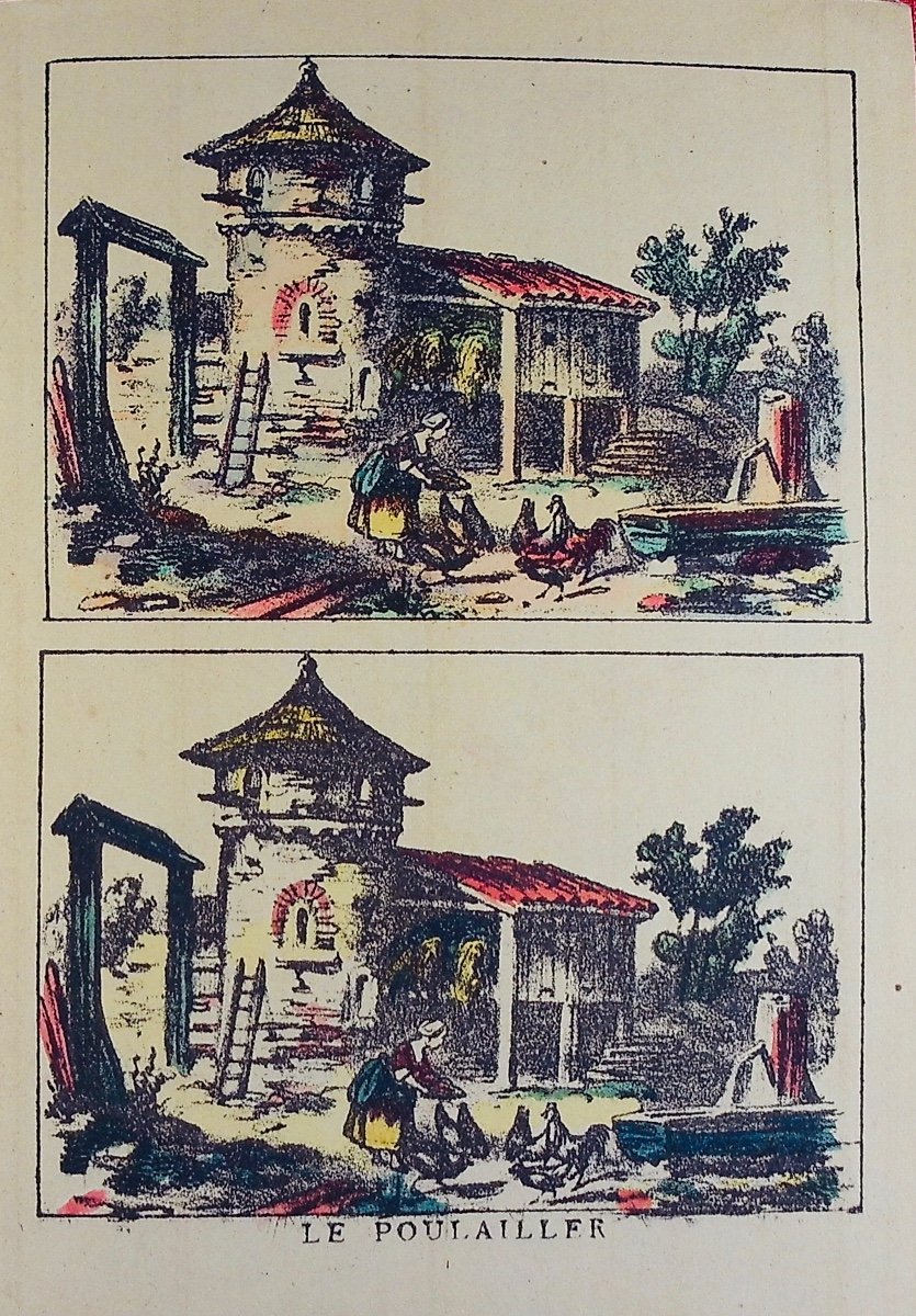 FAGONDE - Études de dessins et de peintures, n°3. Pont-à-Mousson, M. Vagné, vers 1840, broché.-photo-2