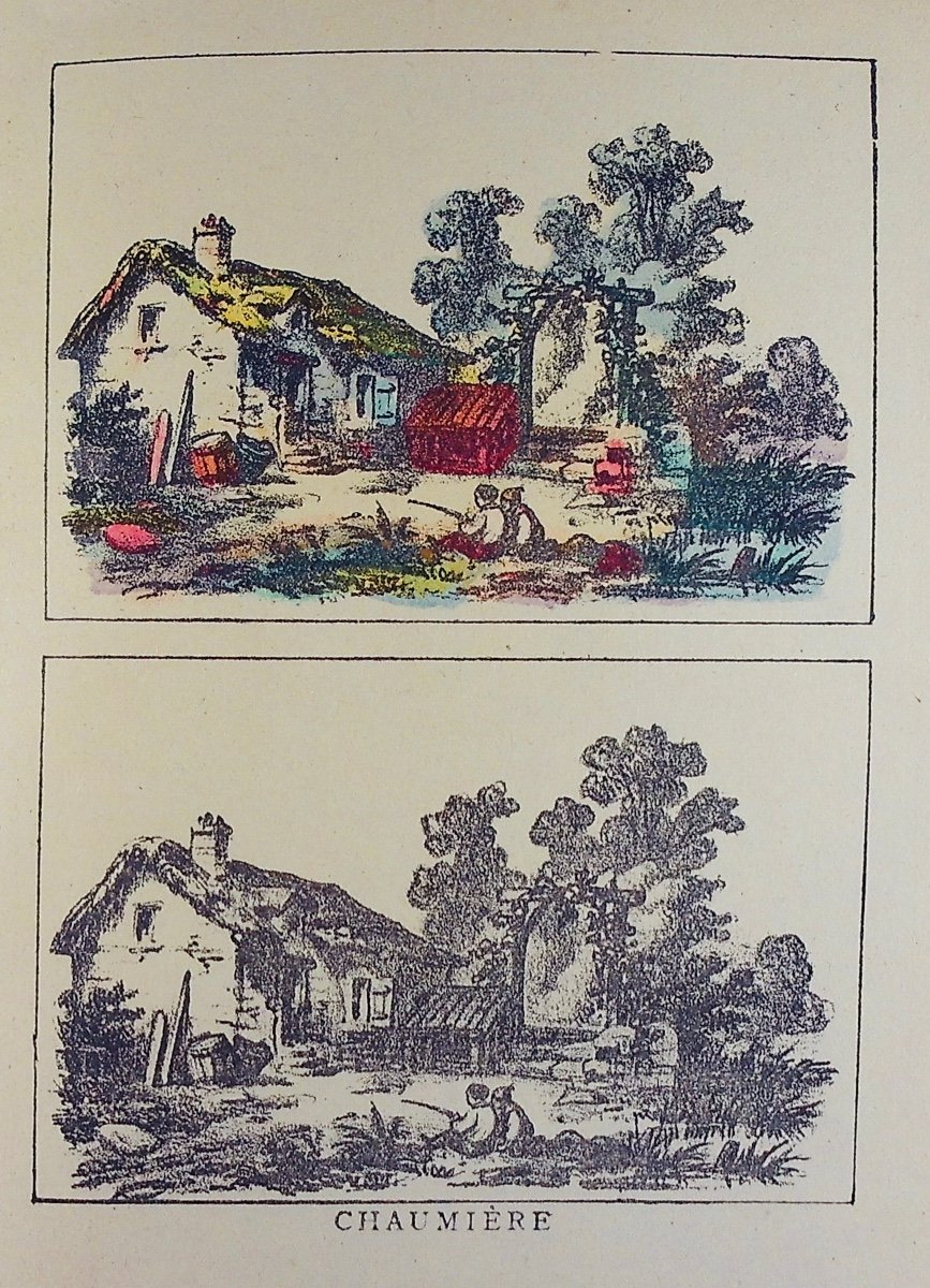 FAGONDE - Études de dessins et de peintures, n°3. Pont-à-Mousson, M. Vagné, vers 1840, broché.-photo-4
