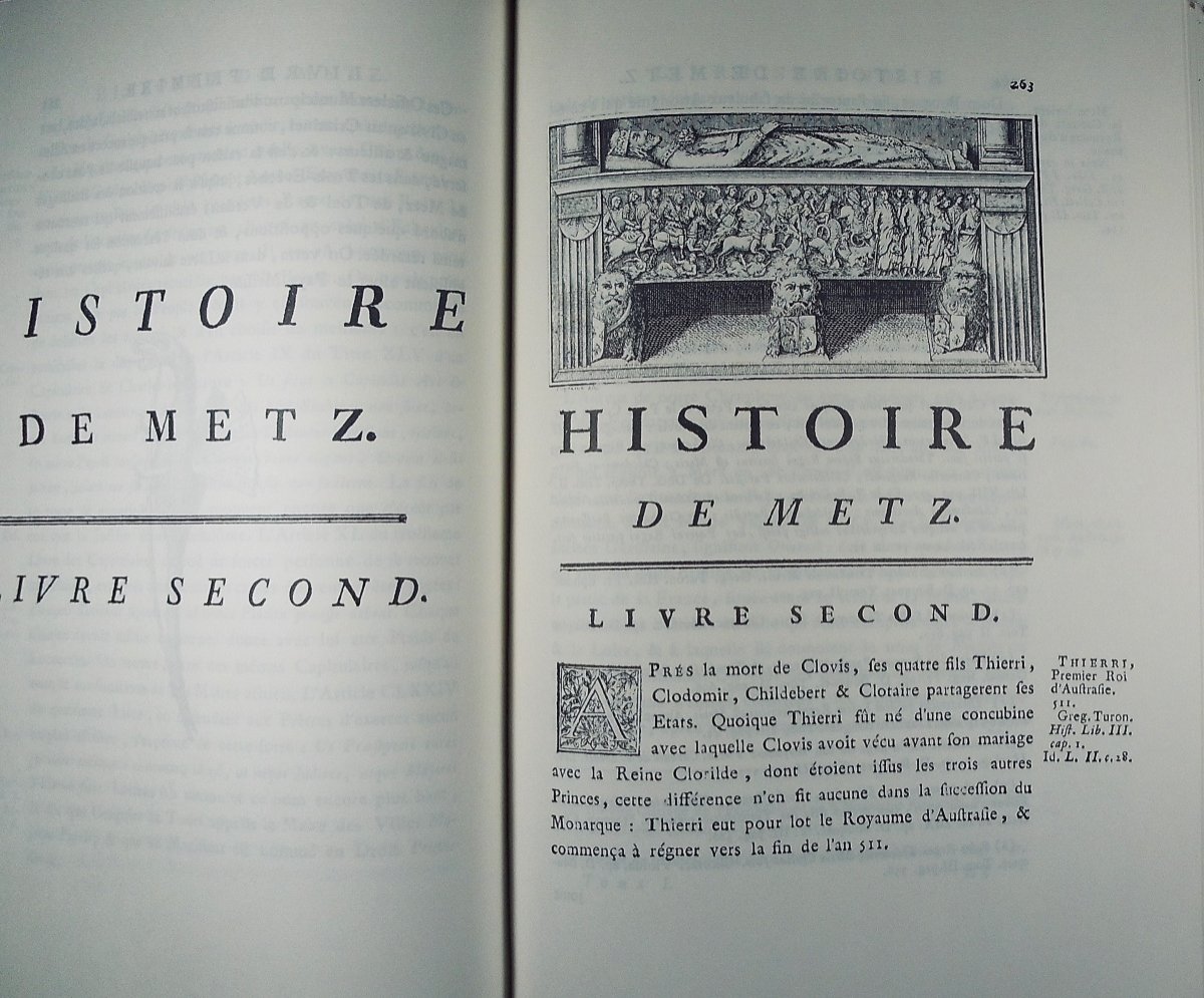 François And Tabouillot - History Of Metz. éditions Du Palais Royal, 1974, Reissue.-photo-1