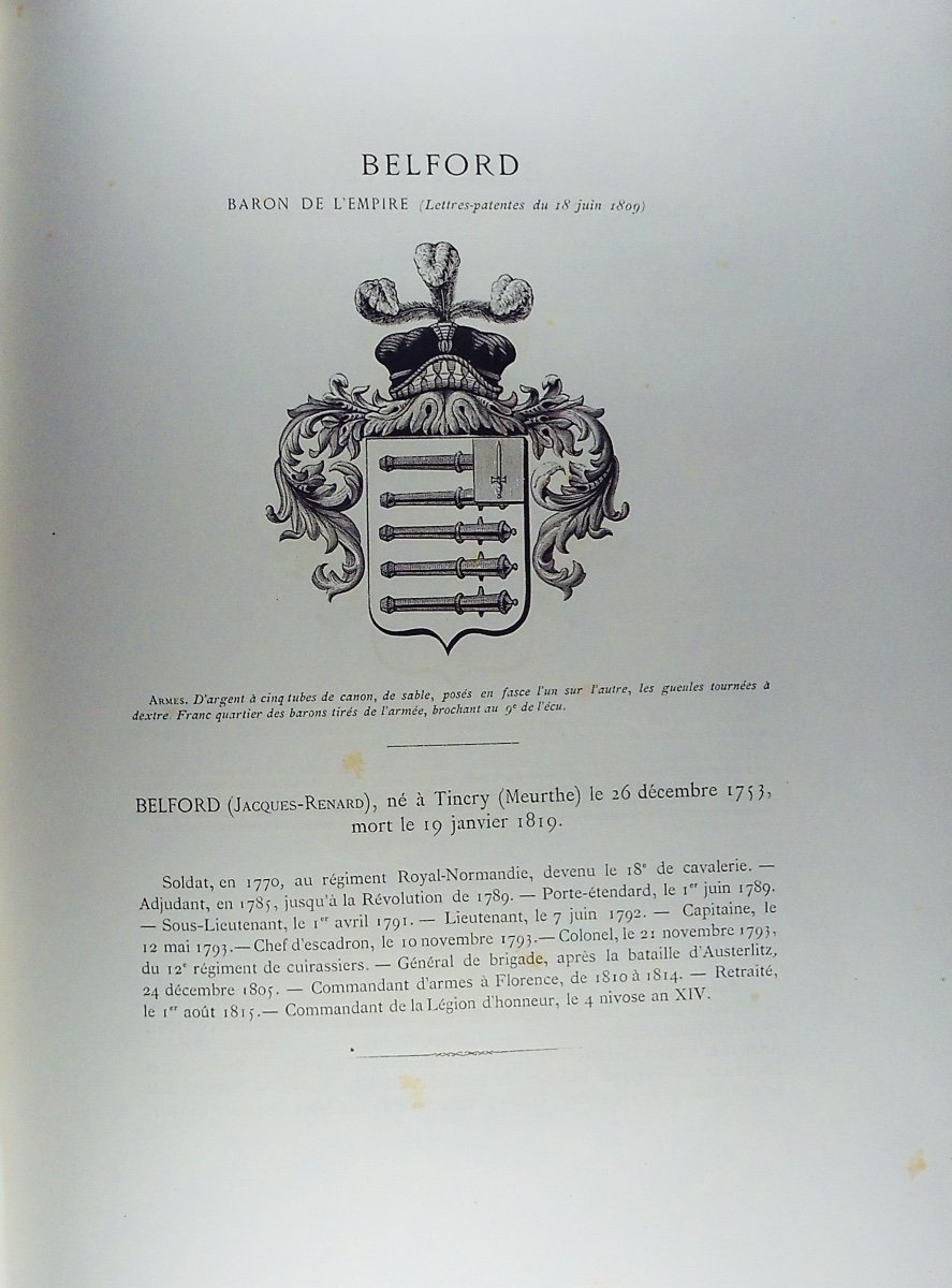 GEORGEL - Armorial historique et généalogique des familles de Lorraine. 1882, relié d'époque.-photo-5