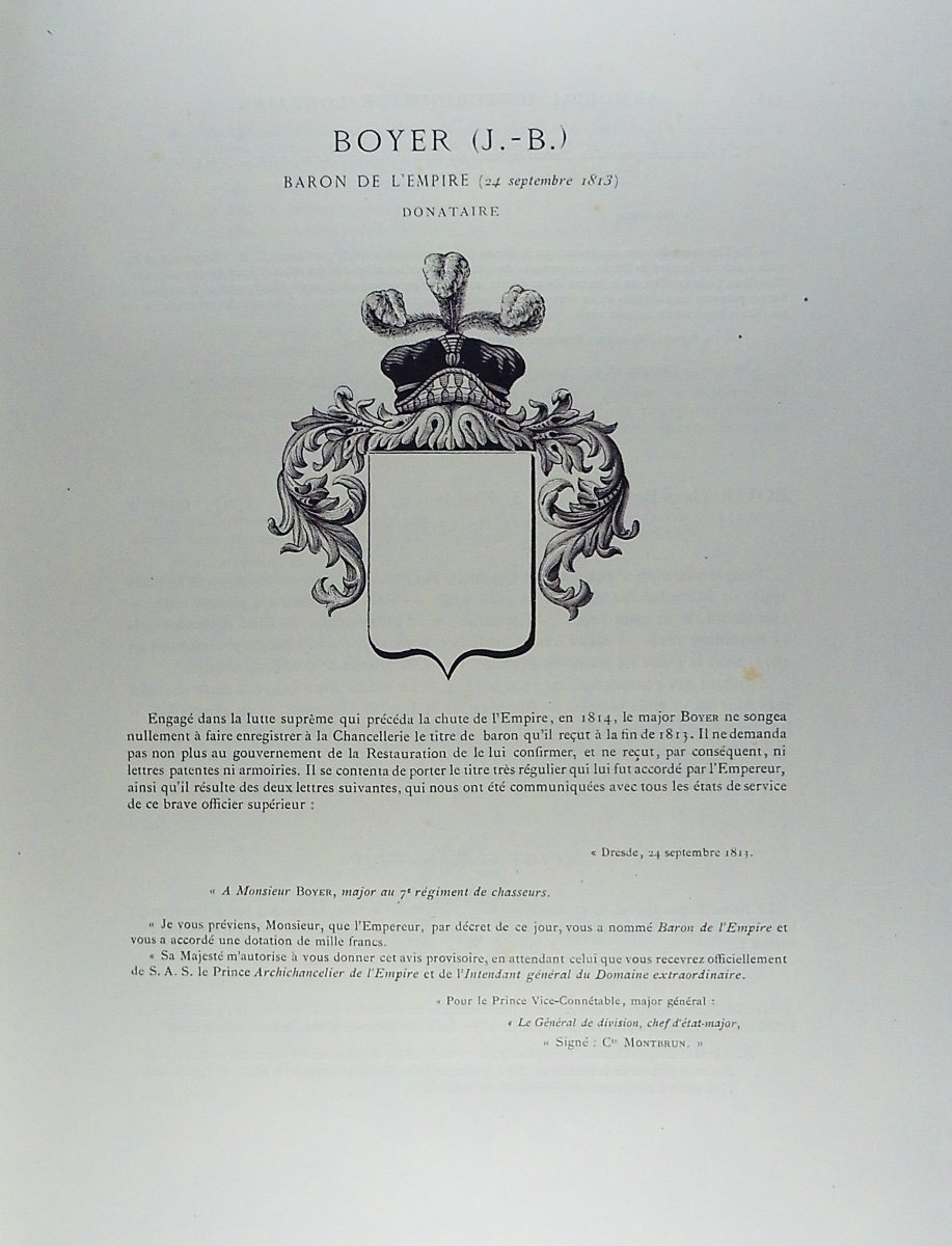 GEORGEL - Armorial historique et généalogique des familles de Lorraine. 1882, relié d'époque.-photo-6