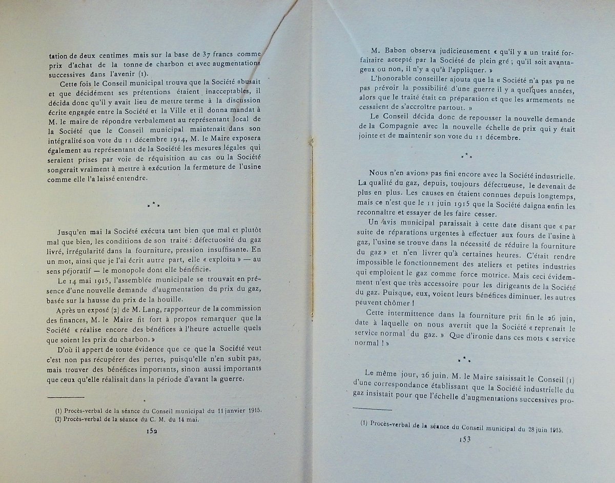 GERMAIN TRICOT (A.) - Pages vosgiennes. La Vie à Remiremont pendant la guerre 1914-1915. 1916.-photo-5