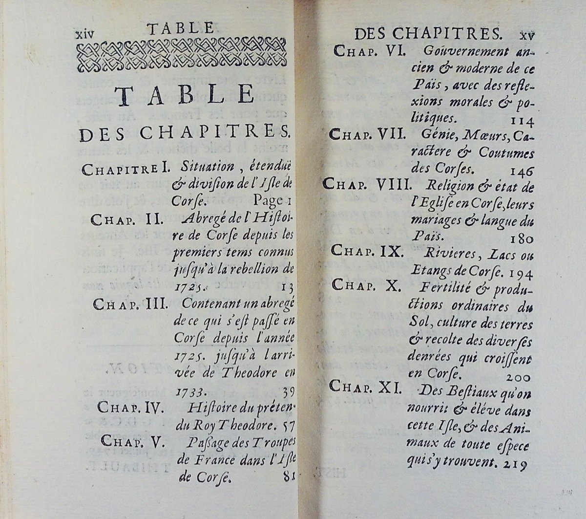 [goury De Champgrand (jean-françois)] - History Of The Island Of Corsica. 1749, In Period Binding.-photo-2