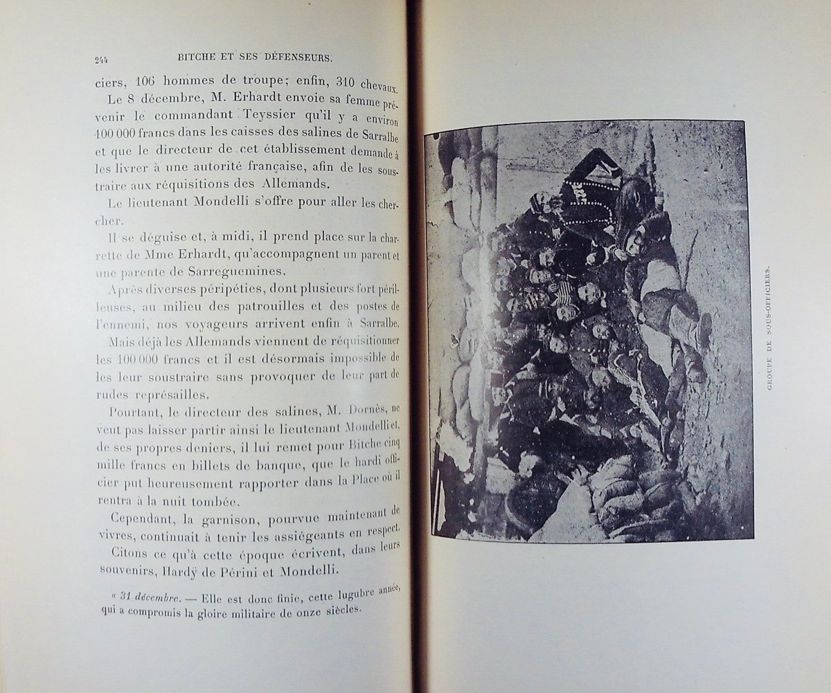 Guesquin (eugène) - Bitche And Her Defenders (1870-1871). Brodard, 1901, Bound With Postage.-photo-5