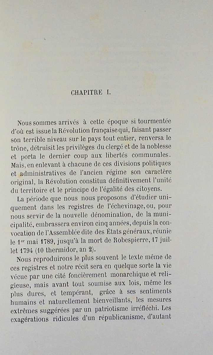 GUILLEMIN (P.) - Saint-Dizier pendant la période révolutionnaire 1789-1794. 1887, broché.-photo-2