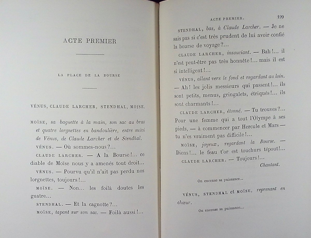 Gyp - Miss Eve. Calmann Lévy, 1888, Full Purple Morocco Binding Signed Bézard.-photo-7