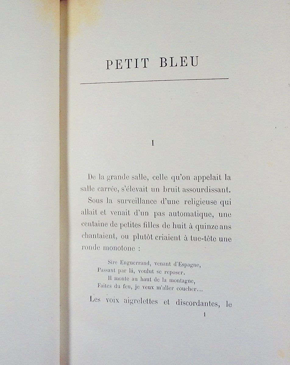 GYP - Petit bleu. Calmann Lévy, 1889, reliure plein maroquin violet signée Bézard.-photo-3