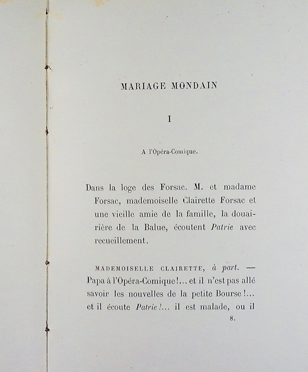 GYP - Petit bleu. Calmann Lévy, 1889, reliure plein maroquin violet signée Bézard.-photo-6