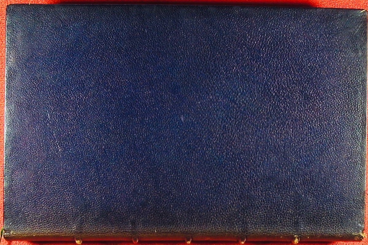 Gyp - A Passion. Calmann Lévy, 1891, Full Purple Morocco Binding Signed Bézard.-photo-8