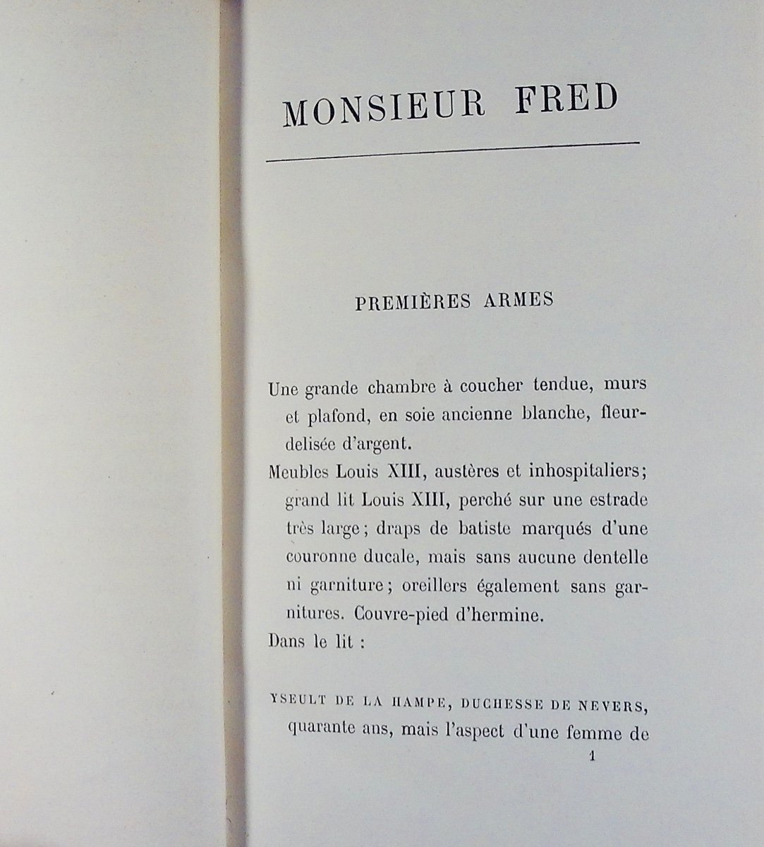 Gyp - Mr. Fred. Calmann Lévy, 1891, Full Purple Morocco Binding Signed Bézard.-photo-3