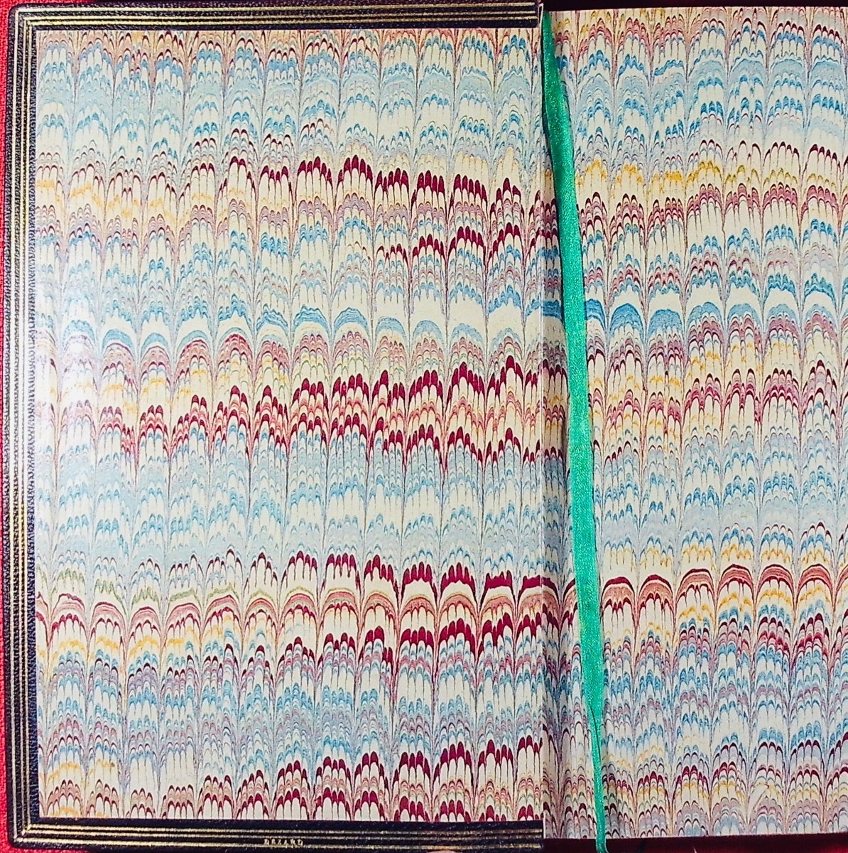 Gyp - Aunt Joujou. Calmann-lévy, 1893, Full Purple Morocco Binding Signed Bézard, Gilt Head-photo-2