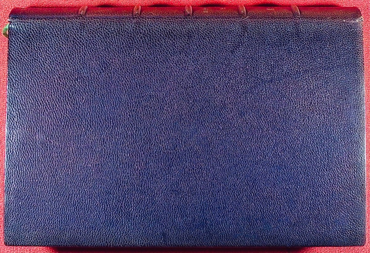 Gyp - Aunt Joujou. Calmann-lévy, 1893, Full Purple Morocco Binding Signed Bézard, Gilt Head-photo-2