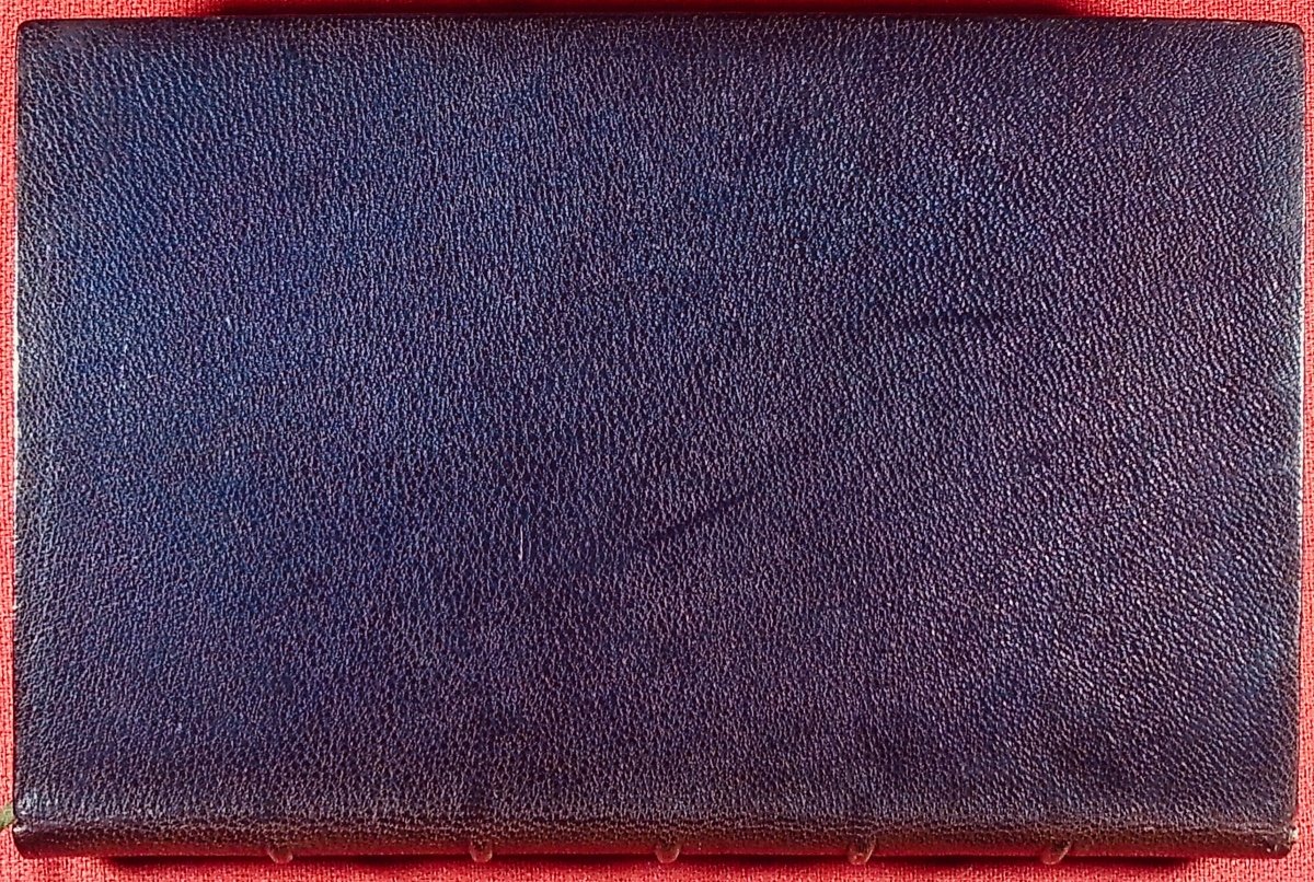 Gyp - Aunt Joujou. Calmann-lévy, 1893, Full Purple Morocco Binding Signed Bézard, Gilt Head-photo-3