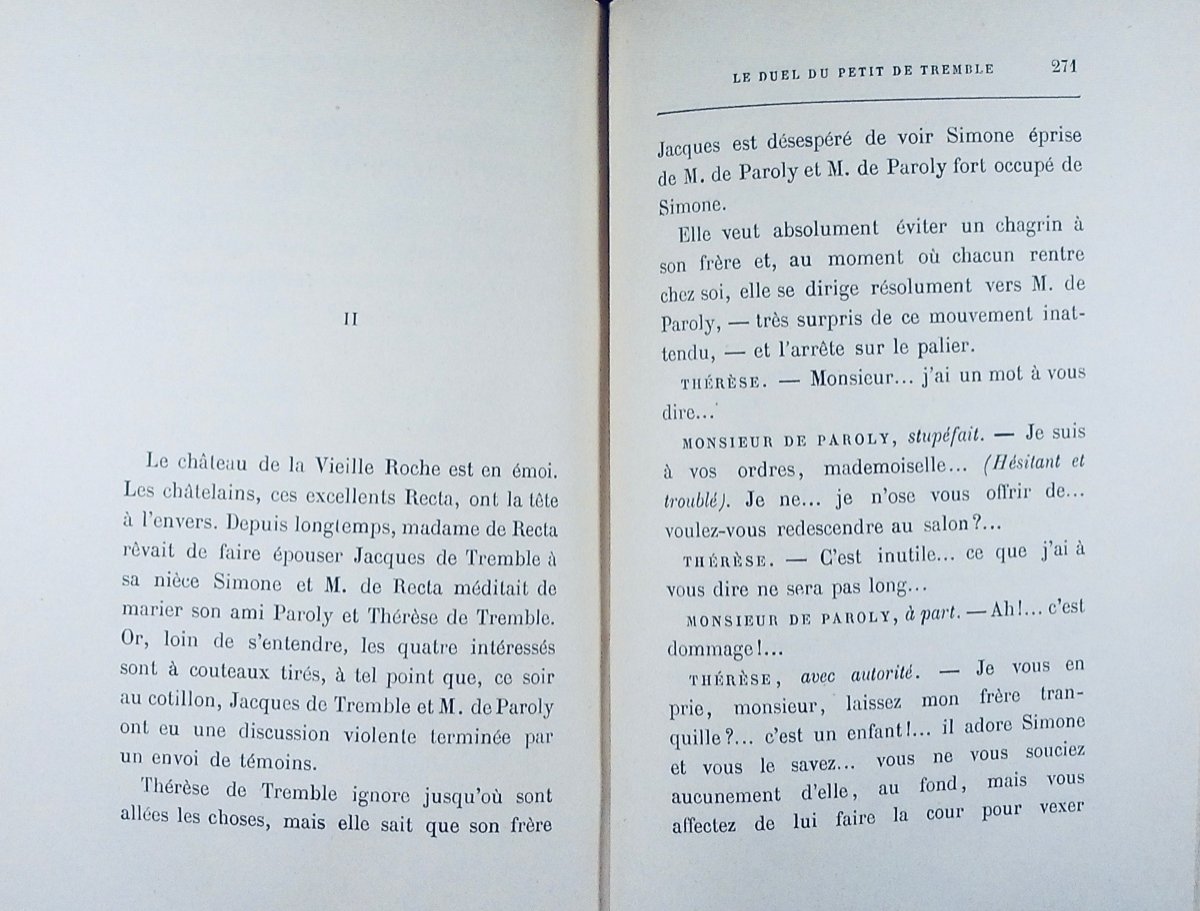 GYP - Lune de miel. Calmann Lévy, 1898, reliure plein maroquin violet signée Bézard.-photo-3