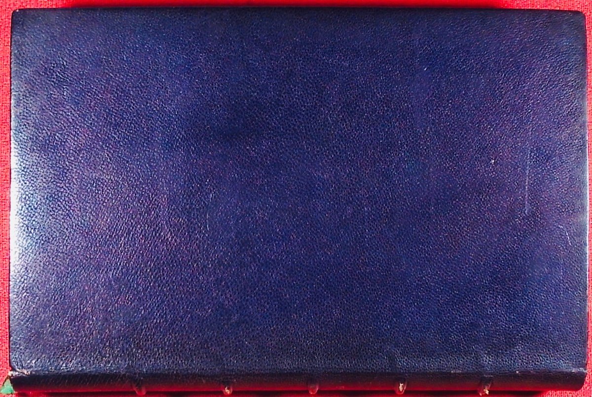 Gyp – Honeymoon. Calmann Lévy, 1898, Full Purple Morocco Binding Signed Bézard.-photo-8