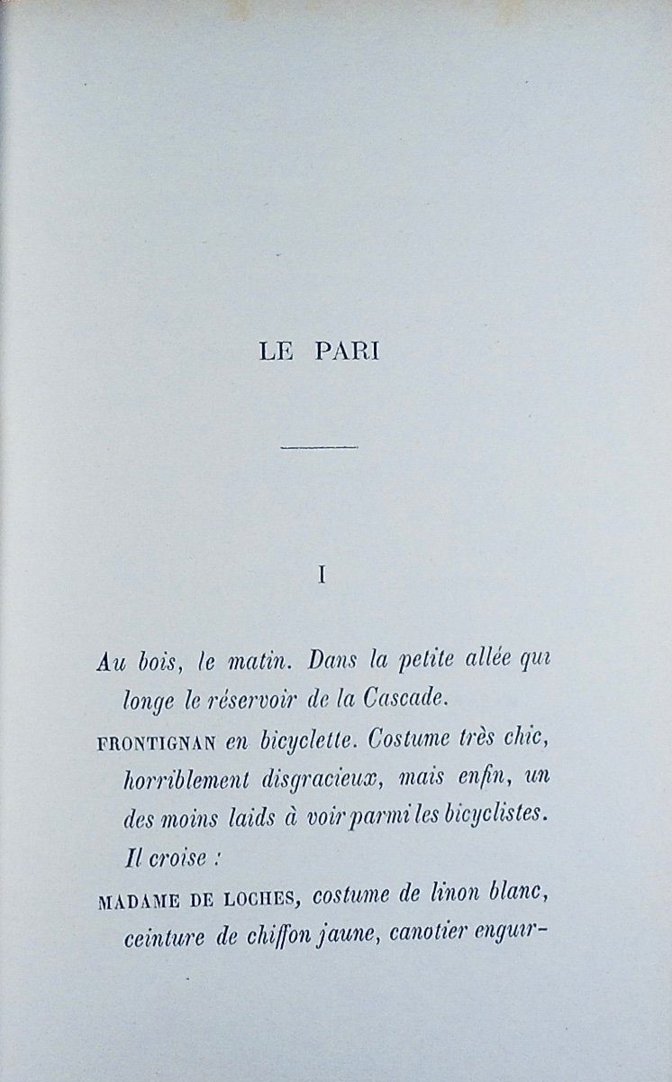 GYP - Les Petits amis. F. Juven, 1903, reliure plein maroquin violet signée Bézard, tête dorée.-photo-1