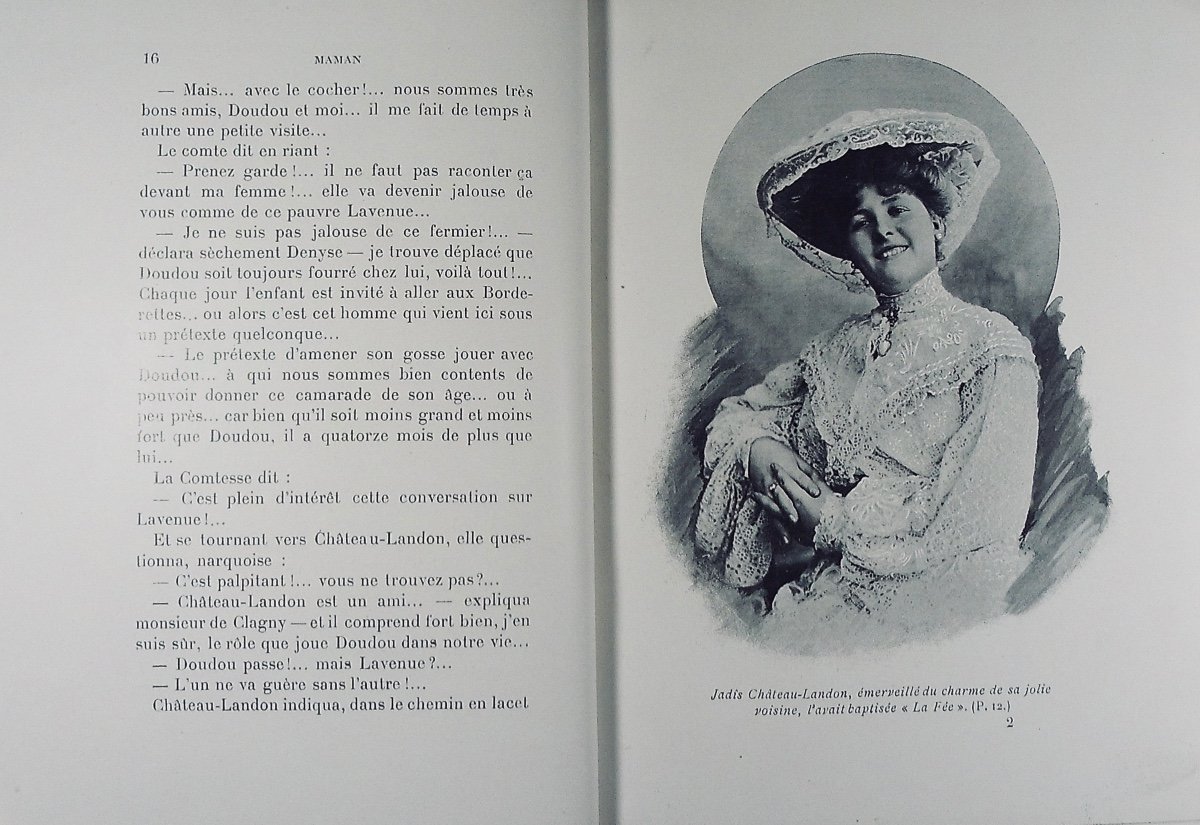 Gyp – Mom. Librairie Nilsson - Per Lamm, 1904, Full Purple Morocco Binding By Bézard.-photo-4
