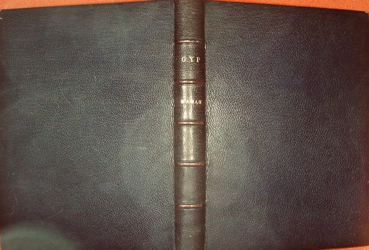 Gyp – Mom. Librairie Nilsson - Per Lamm, 1904, Full Purple Morocco Binding By Bézard.-photo-8
