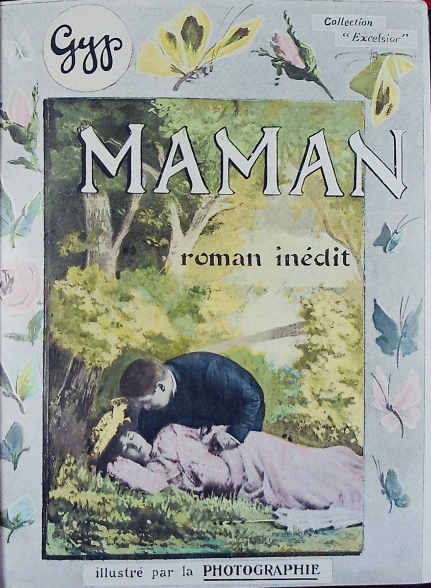 Gyp – Mom. Librairie Nilsson - Per Lamm, 1904, Full Purple Morocco Binding By Bézard.