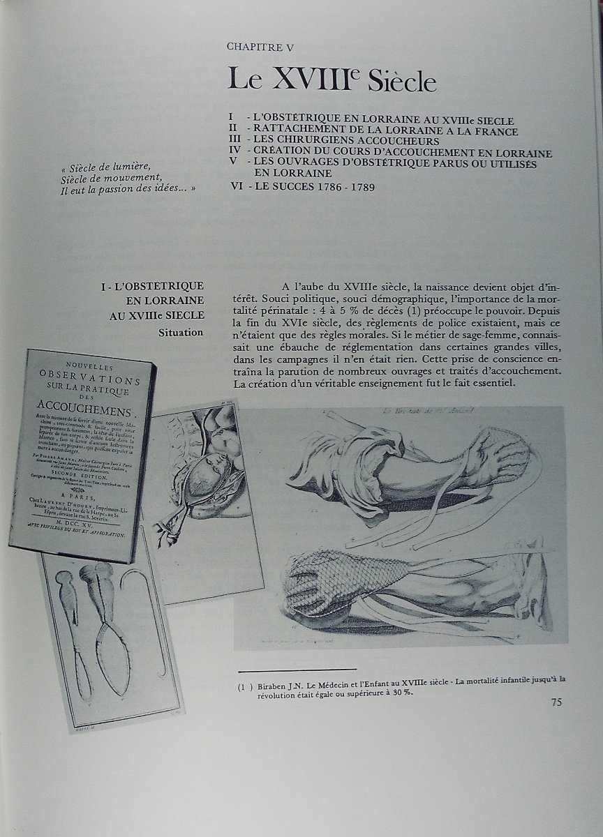 Hacquin (dr François) - History Of The Art Of Childbirth In Lorraine. At The Author's, 1979.-photo-4