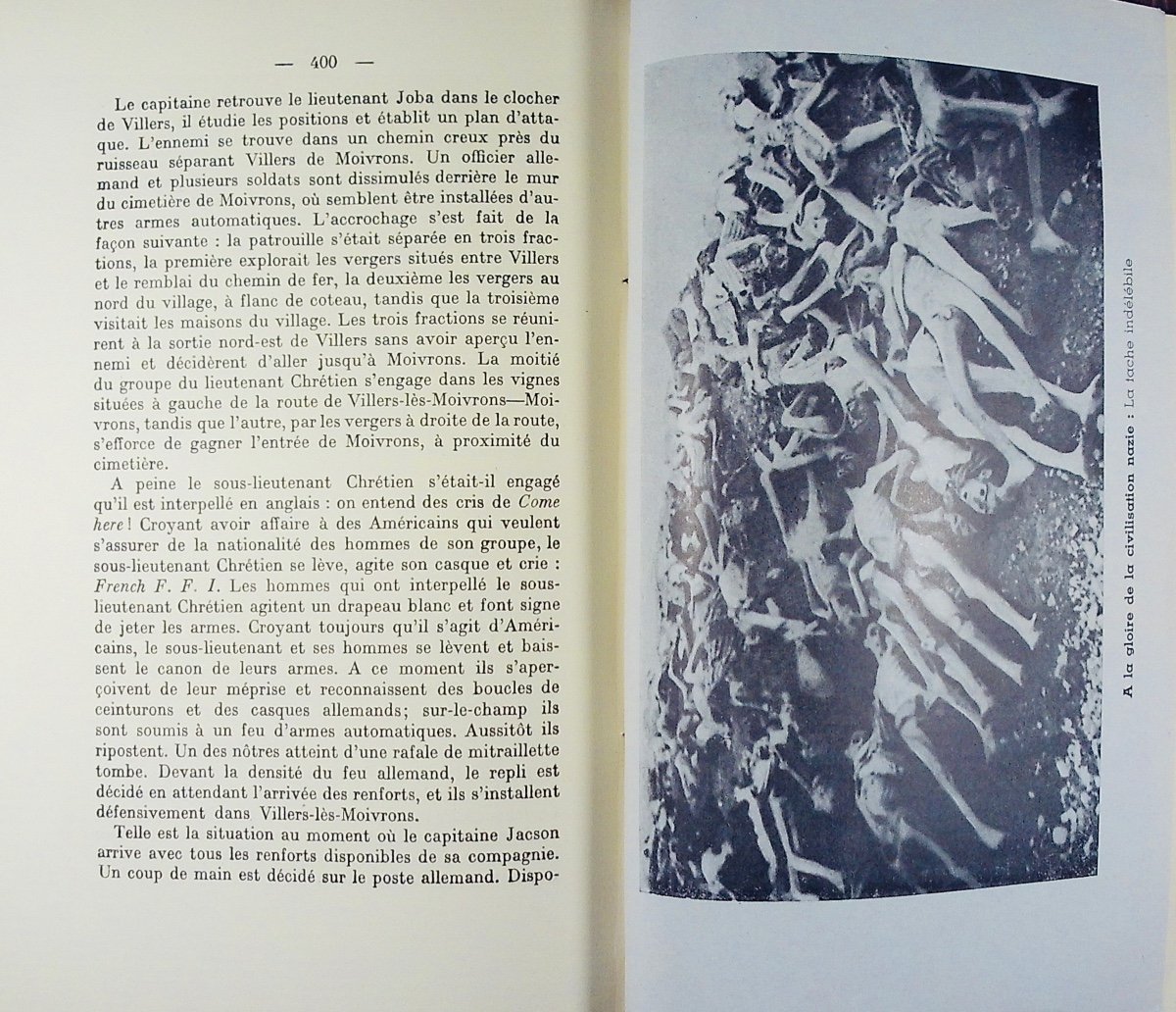 Hobam (Nicolas) - Quatre années de lutte clandestine en Lorraine. Broché, 1948, bel état.-photo-8